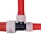 Apollo Apollo 3/4 in. Expansion PEX in to X 1/2 in. D Barb Poly Alloy Reducing Tee EPXPAT341212 - alternate 4